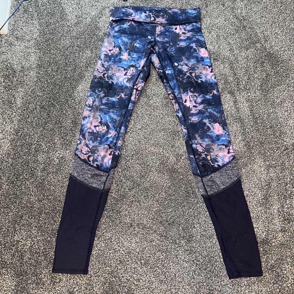 Lululemon If You're Lucky Pant Luxtreme Moody Mirage Bark Berry Deep Navy 8 B86